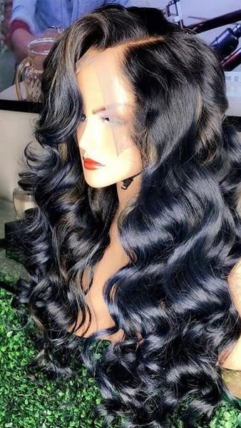 Brazilian Body Wave Scalp Illusion Full Lace Wig - Exotic Hair Shop