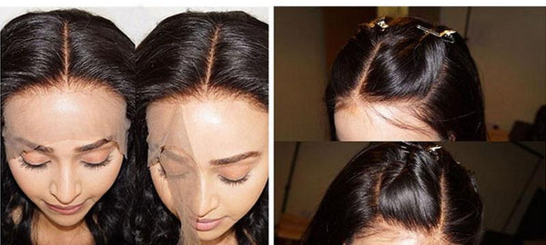 Swiss Lace Brazilian Water Wave Lace Front Wig - Exotic Hair Shop