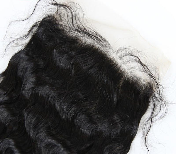 Swiss Lace Closure Brazilian Loose Wave 7x7 Closure - Exotic Hair Shop