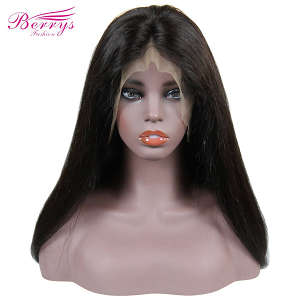 Swiss Lace Peruvian Straight Lace Front Wig - Exotic Hair Shop