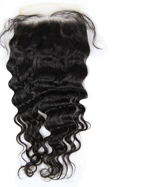 Swiss Lace Closure Brazilian Loose Wave 6x6 Closure - Exotic Hair Shop