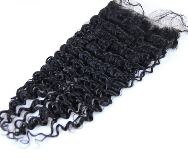 Swiss Lace Closure Brazilian Exotic Wave 7x7 Closure - Exotic Hair Shop