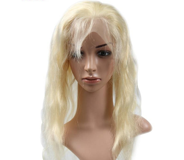 Swiss Lace Frontal Brazilian Body Wave 360 Lace Frontal  in #613 - Exotic Hair Shop